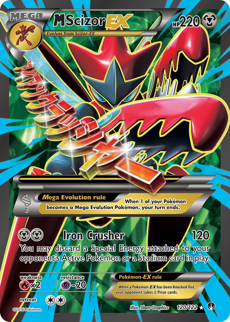 M Scizor-EX (BREAKpoint 120/122)
